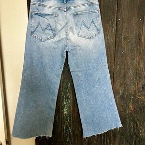 MOTHER The Hustler Roller Fray jeans, size 30, in "I Confess"